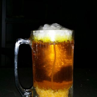 Vela con forma de cerveza
